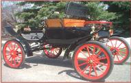 1903 Oldsmobile Curved Dash "Surrey" Replica left rear view
