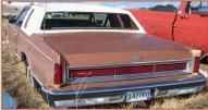 1980 Lincoln Continental 2 door Town Coupe left rear view