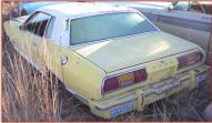 1975 Ford Mustang II 2 Door Coupe V-6 4 Speed left rear view