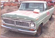 1970 Ford F-100 1/2 Ton Styleside Pickup Truck left front view
