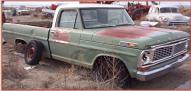1970 Ford F-100 1/2 Ton Styleside Pickup Truck right front view