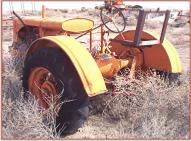 1935 Allis-Chalmers WC Row Crop Farm Tractor left rear view