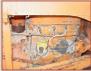 1935 Allis-Chalmers WC Row Crop Farm Tractor right rear motor  view