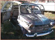 1959 Fiat 500 Nuova 2 Door Mini Car Coupe For Sale $5,000 right front view