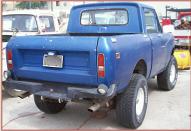 1974 IHC International Scout II 4X4 Pickup Snow Plow For Sale right rear view