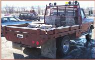 1976 Ford F-250 Ranger 4X4 Flatbed Work Truck For Sale right rear view