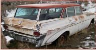 1959 Pontiac Catalina Safari 9 Passenger Station Wagon For Sale $6,500 right rear view