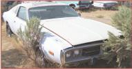 1973 Dodge Charger SE Brougham 2 door hardtop post with 440 COD V-8 right front view