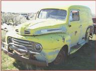 1949 Ford F-1 1/2 ton panel delivery truck left front view