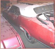 1970 Oldsmobile Cutlass Supreme convertible left rear view