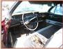 1962 Cadillac Series 62 2 Door Hardtop left front interior view for sale $4,500