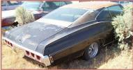 1968 Chevy Impala SS 396 2 Door Fastback Hardtop right rear view for sale $15,000