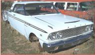 1963 Ford Fairlane 500 Sports Coupe 2 Door Hardtop 260 V-8 right front view for sale $5,500
