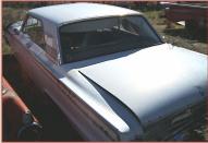 1963 Ford Fairlane 500 Sports Coupe 2 Door Hardtop 260 V-8 left rear view for sale $4,500