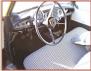 1955 Hudson Metropolitan 2 door hardtop left front interior view