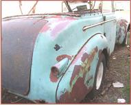 1940 LaSalle Cadillac Phaeton 40-5029 Convertible Sedan right rear view