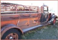 1936 Ford Model 51 Fire Tanker Truck right rear view