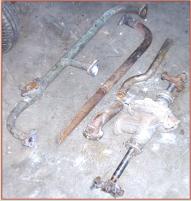 1920-26 American-LaFrance Model 2R T-head 6  Fire Engine Motor parts view