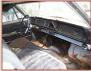1966 Chevrolet Impala 2 Door Hardtop Yellow For Sale $6,500 right front interior view