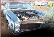 1966 Pontiac Tempest LeMans 2 Door Post Coupe For Sale $6,500  left front view