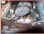 1966 Pontiac Tempest LeMans 2 Door Post Coupe For Sale $6,500  left motor view