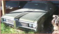 1968 Pontiac Grand Prix 428 V-8 2 Door Hardtop For Sale $6,500  left front view