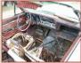 1965 Rambler Ambassador 990 Convertible For Sale $4,000 right rear interior view