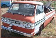 1962 Chevrolet Corvair 95 1/2 ton Loadside Model R12/Series 10 Pickup Truck For Sale $6,000 left front view