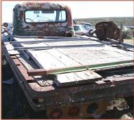 1956 IHC International S-120 3/4 Ton 4X4 Flatbed Truck For Sale left rear view