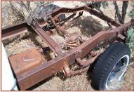 1958 Studebaker Transtar Deluxe Cab V-8 1/2 Ton Pickup Truck For Sale $5,000 left front rear chassis view