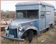 1941 Ford Series 1GD 3/4 Ton Railway Express Box Truck Camper Van Conversion For Sale $6,000 left front view