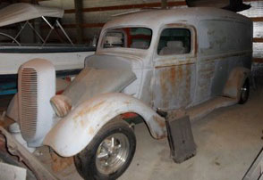 1937 Ford panel delivery truck for sale #8