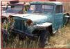 Go to 1949 Willys Jeep Model 463 one ton 4X4 pickup truck for sale $1,400