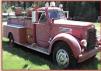 1949 IHC International KB-12 fire pumper engine - ran 2 years ago - aftermarket shuitter grill - very large truck for sale $16,000