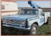 1974 IHC Internatiuonal D200 3/4 ton dual wheels service body truck with Versalift Model TCL24L bucket lift for sale $6,000
