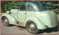 1937 Brauks 8 custom Terraplane/DeSoto 5 window hot rod coupe left rear view for sale $70,000