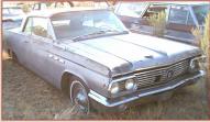 1963 Buick LeSabre 2 door hardtop right front view for sale $4,500