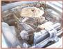 1963 Buick LeSabre 2 door hardtop right front motor view for sale $4,500
