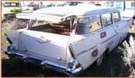 1957 Chevrolet One-Fifty  2 door station wagon right rear view for sale $6,500