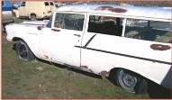 1957 Chevrolet 150 One-Fifty  2 door station wagon left side view for sale $6,500