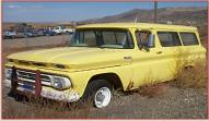 1962 Chevrolet Series C-10 2 door Suburban Carryall left front view