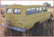 1962 Chevrolet Series C-10 2 door Suburban Carryall right rear view