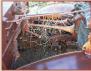 1937 Dodge D5 Five Window Rumble Seat Coupe left engine compartment view