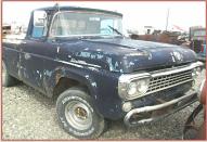 1958 Ford F-100 Styleside Custom Cab 1/2 ton pickup truck right front view