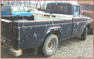 1958 Ford F-100 Styleside Custom Cab 1/2 ton pickup truck right rear view