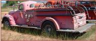 1949 IHC International Series KB-12 fire pumper engine left rear view for sale $15,000